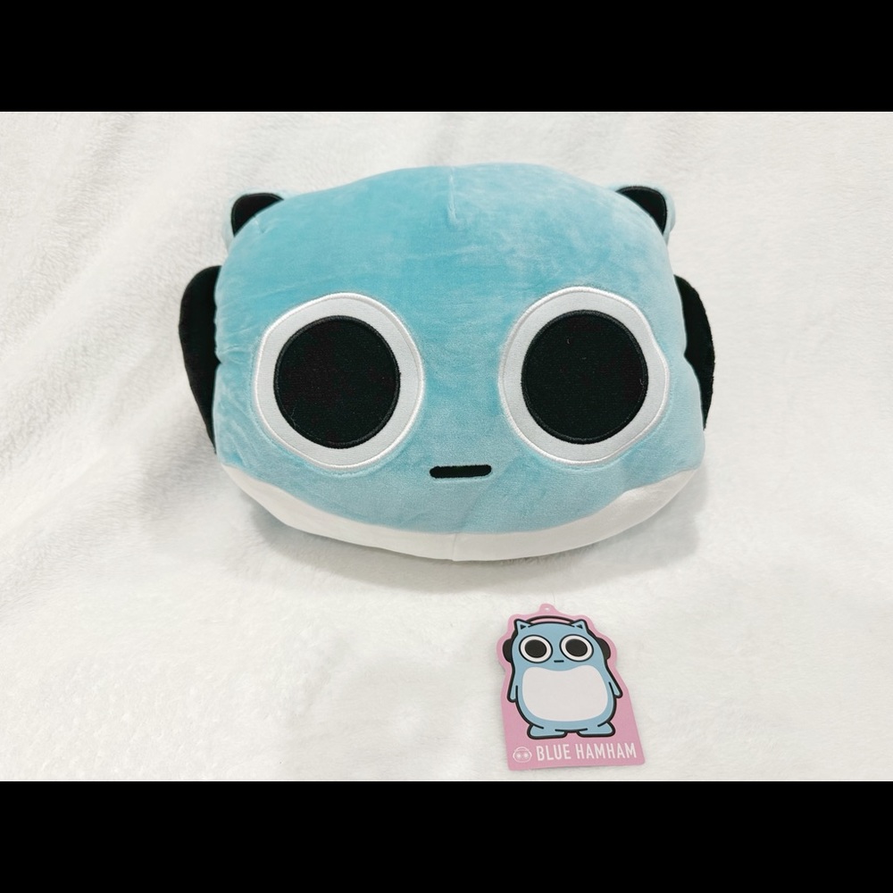 Blue Ham Ham- Napping Cushion